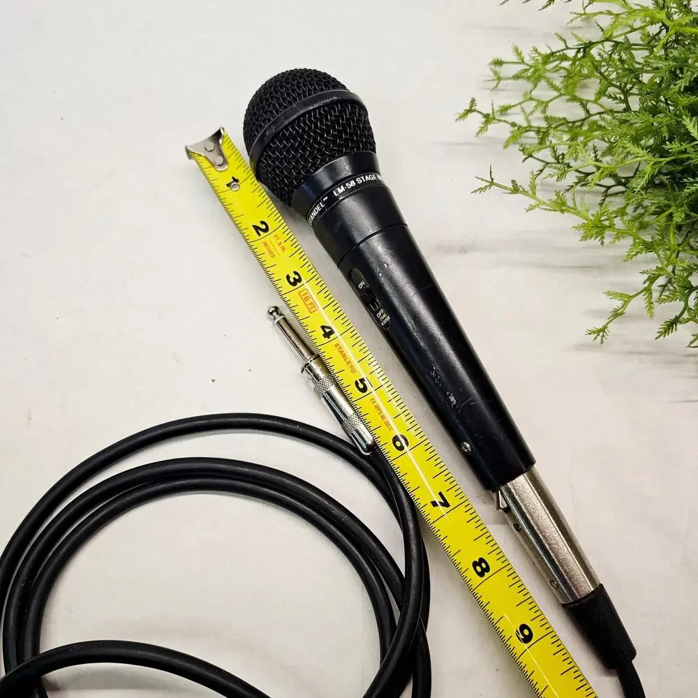 Uni-directional Standel LM-58 Stage Mic Low Imp. Handheld Dynamic Microphone